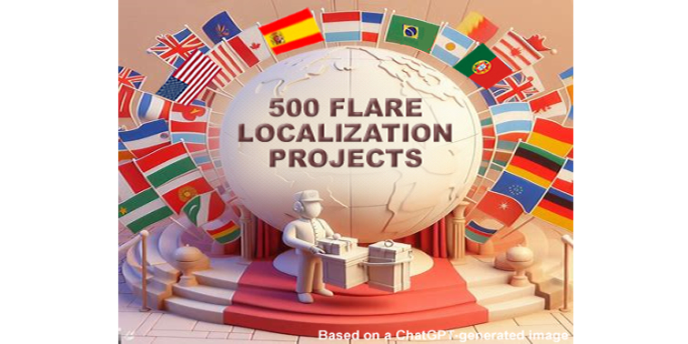 Celebrating 500 Flare Localization Projects