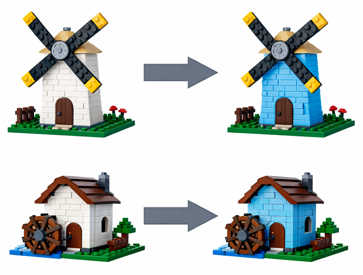 Repainting mills