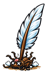 Debug quill logo