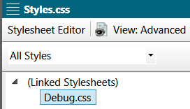 Linking CSS within Flare