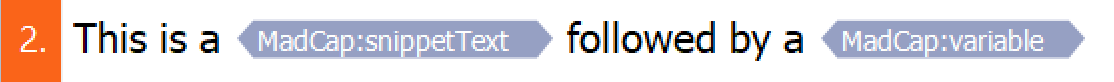Flare source code in a CAT segment
